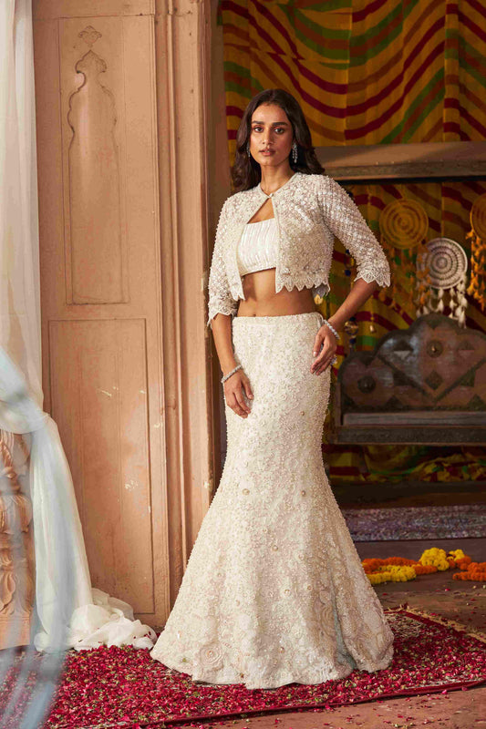 Pastel lehenga