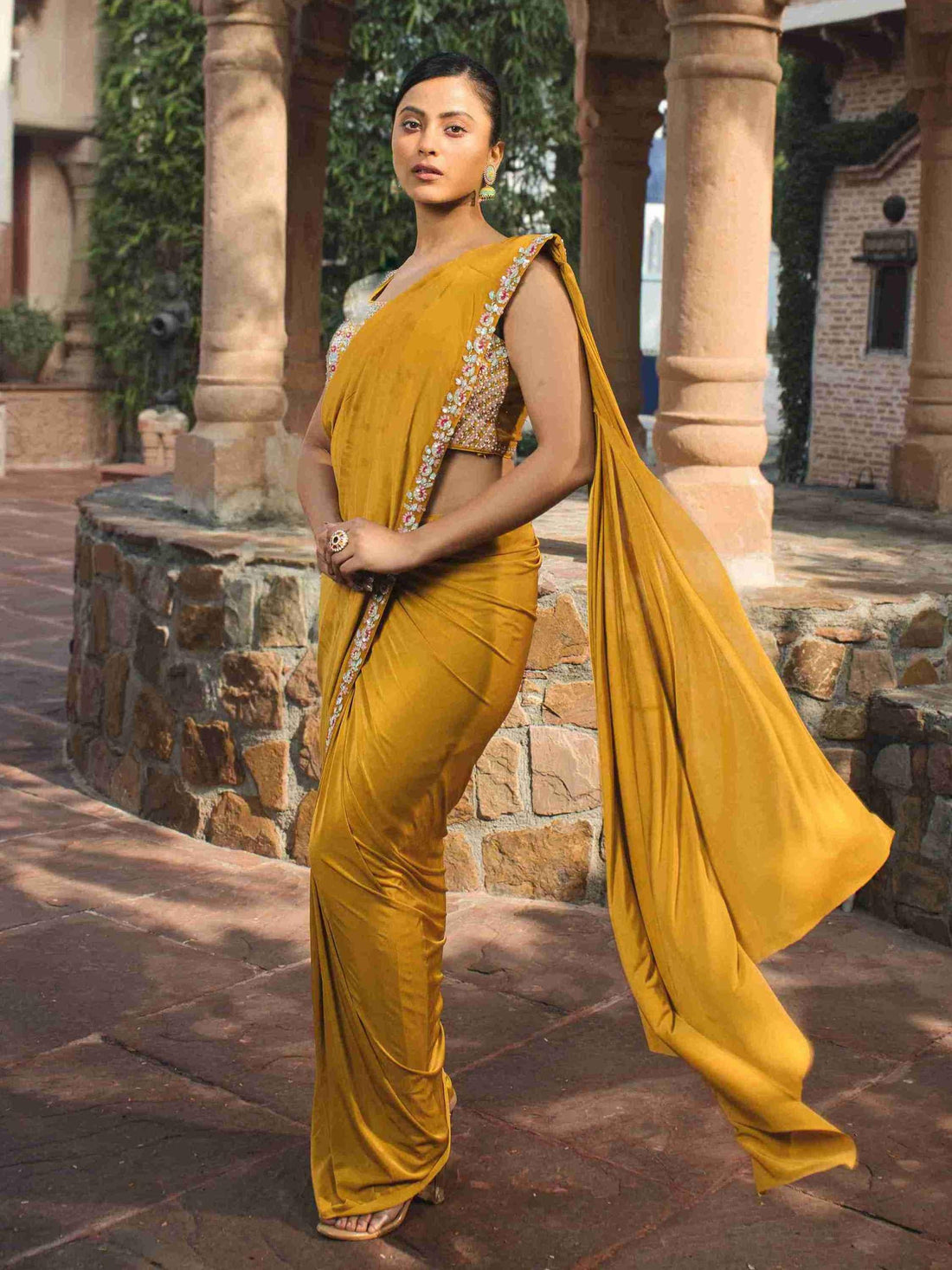 Pre Draped Sarees