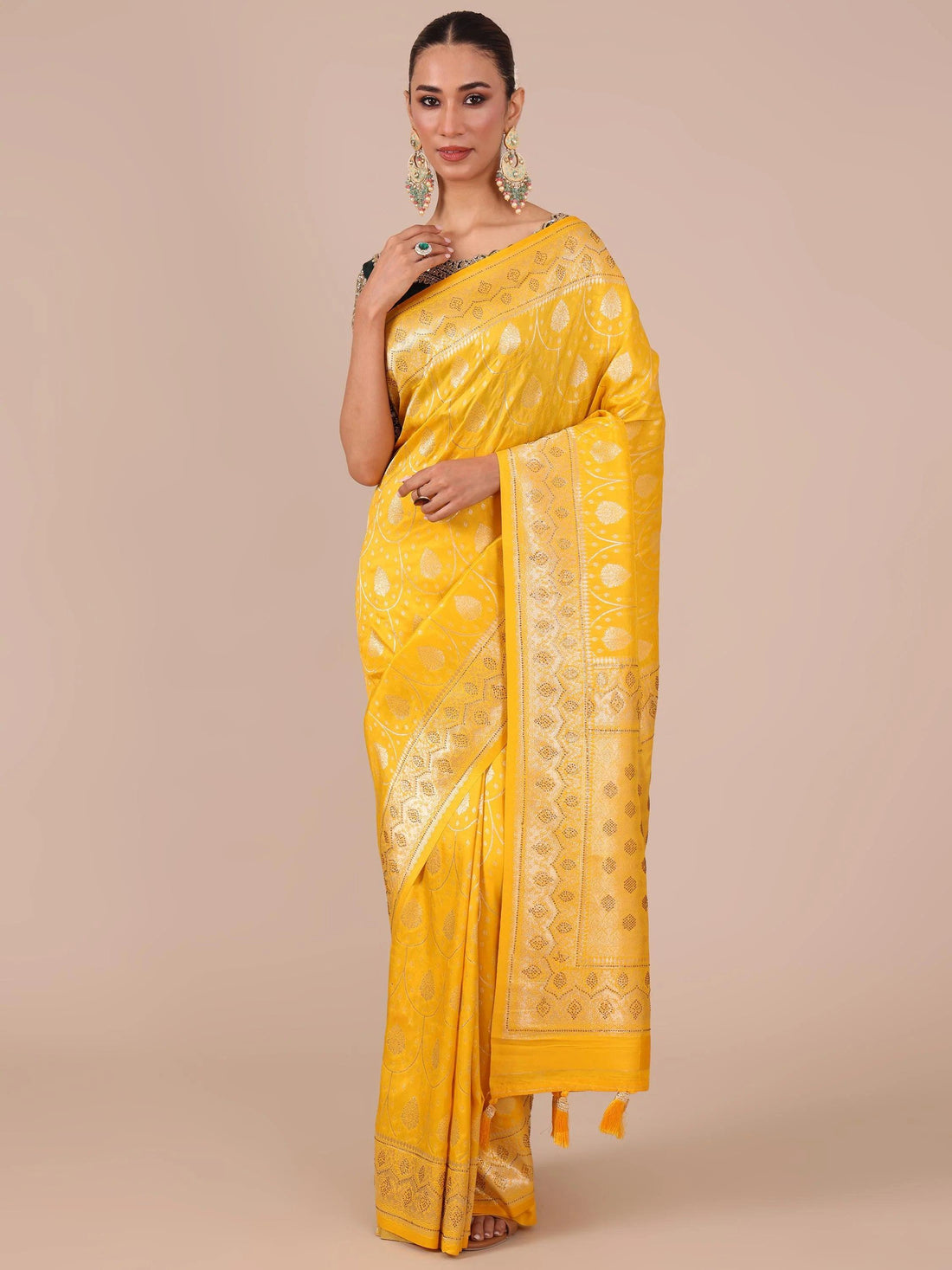 Yellow Saree for Haldi Function: The Perfect Blend of Tradition and Trend