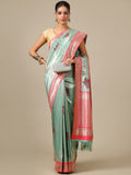 Sky Blue Silk Saree