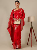 Crimson Dola Silk Saree