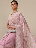 Onion Pink Georgette Saree