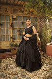 Black Color Lehenga Choli With Cut Dana & Sequins Work