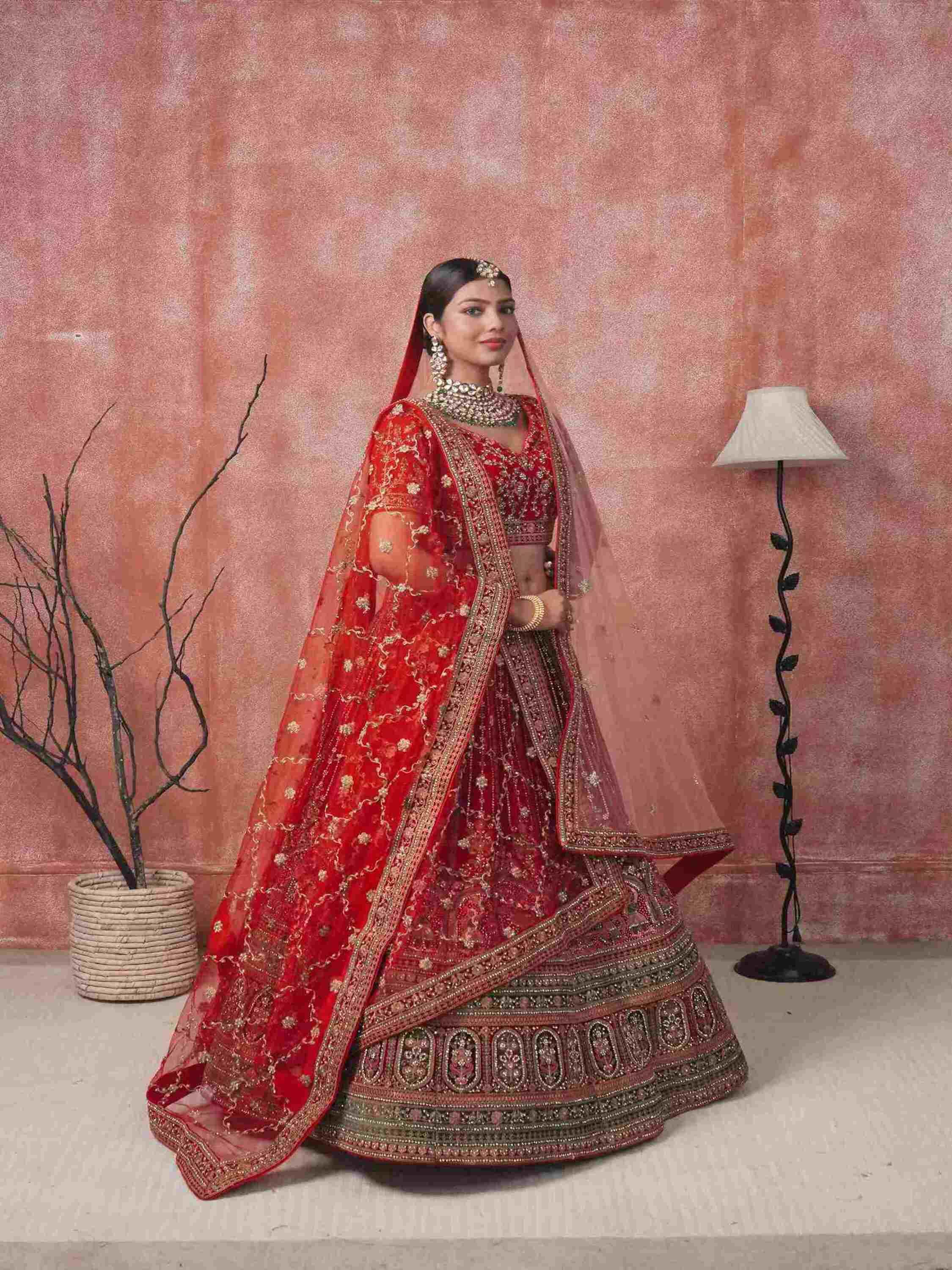 Bridal lehenga range 25000 hotsell