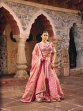 Pink Lehenga Choli with Multi-Thread, Pearl & Sequins Work